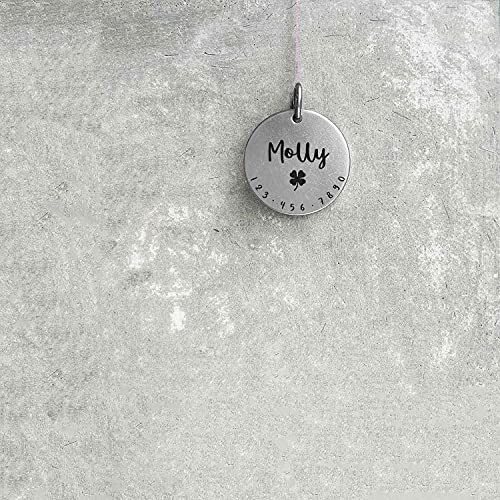 Cats Dogs ID Tags Personalized Lovely Symbols Pets Collar Name Accessories