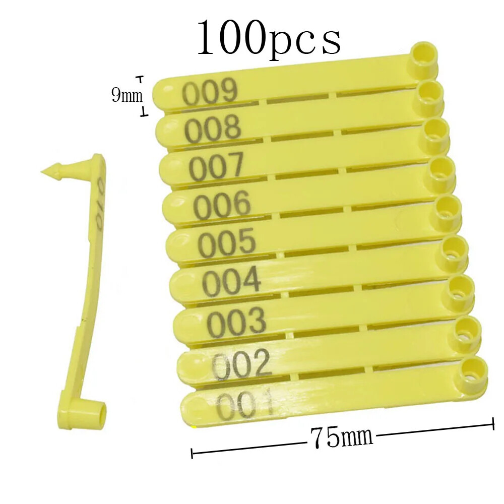 Livestock Tags No.001-1000 Ear Tags Ear Tags For Sheep Ear Tag Sheep Goat Eartag