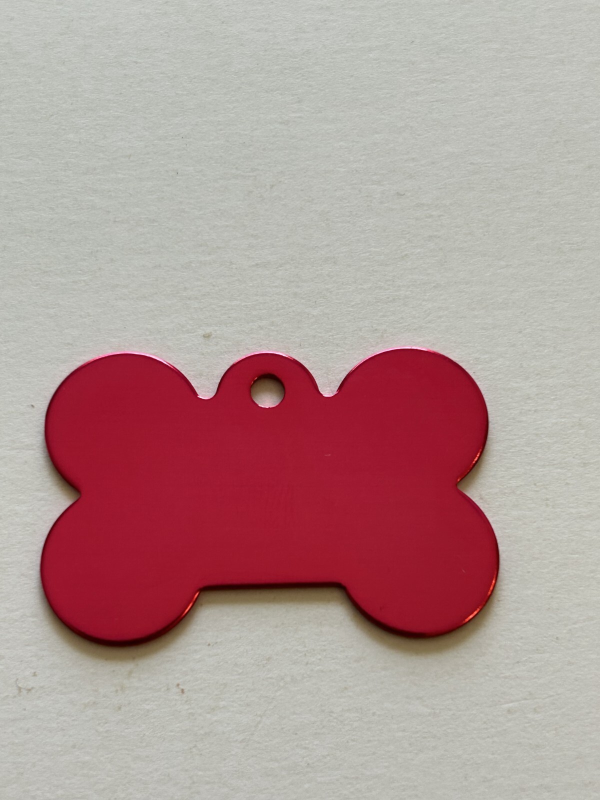 CUSTOM ENGRAVED PERSONALIZED PET TAG ID DOG-Bone Shape-10 Color Choices