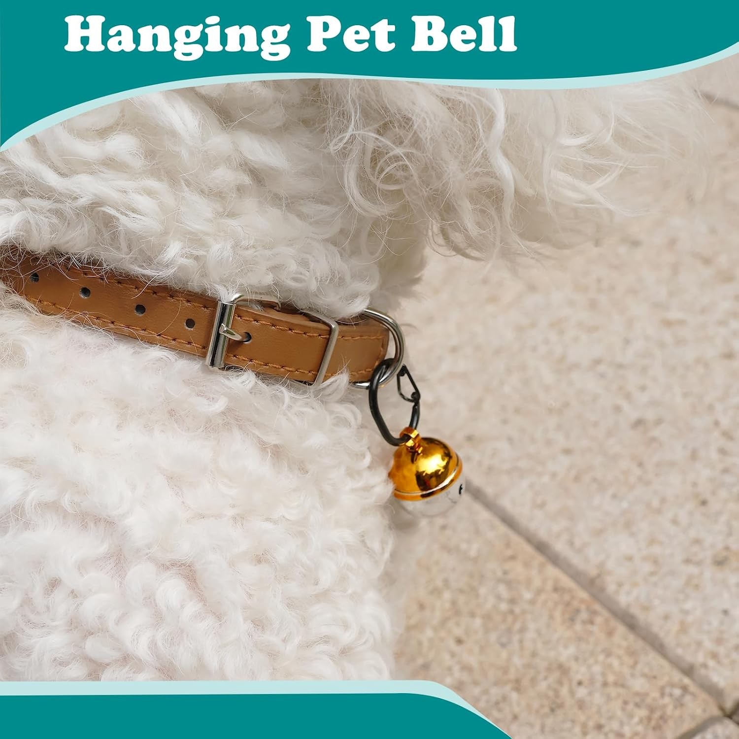 4 Pack Pet Tag Clips, Dog Rings for Pet Collar, ID Tag Quick Clips for Dogs and