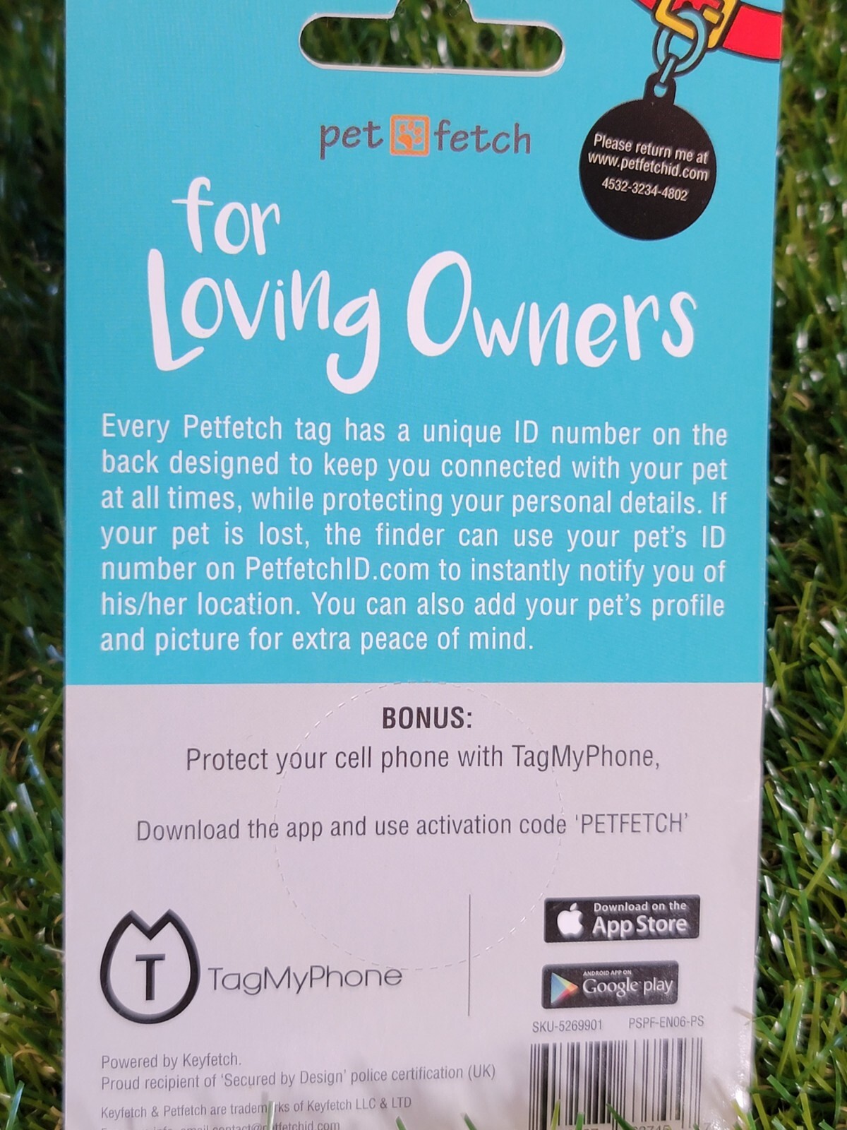 Pet Fetch Smart Pet Tags Lost Pet Retrieval System NEW