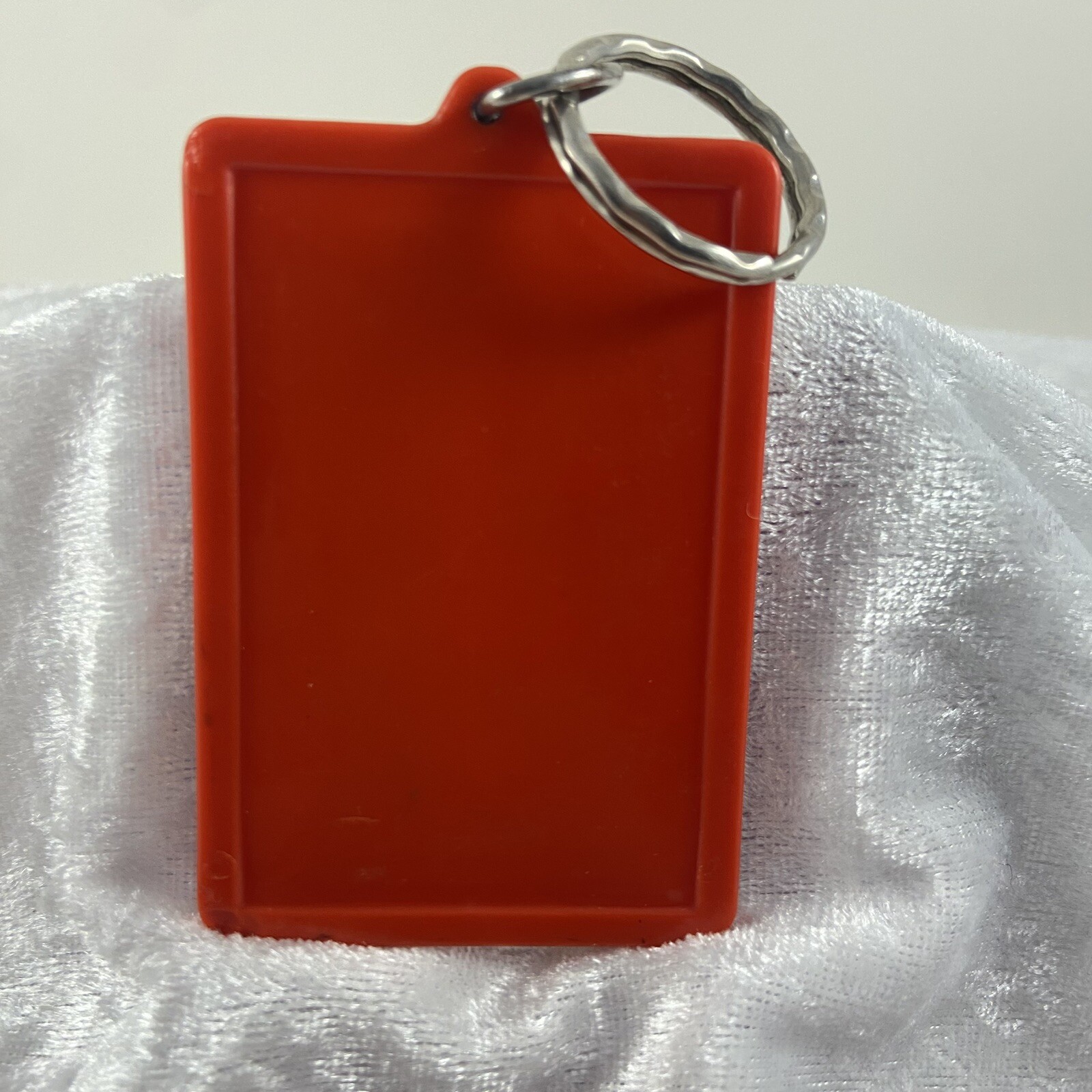 Vintage 1981 I Love My Bulldog Acrylic Keychain -RARE