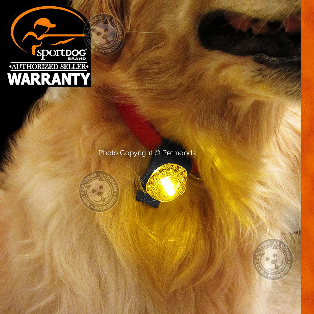 SportDOG Locator Dog Pet Collar Safety Beacon Red Light Adapter Carabiner Clip
