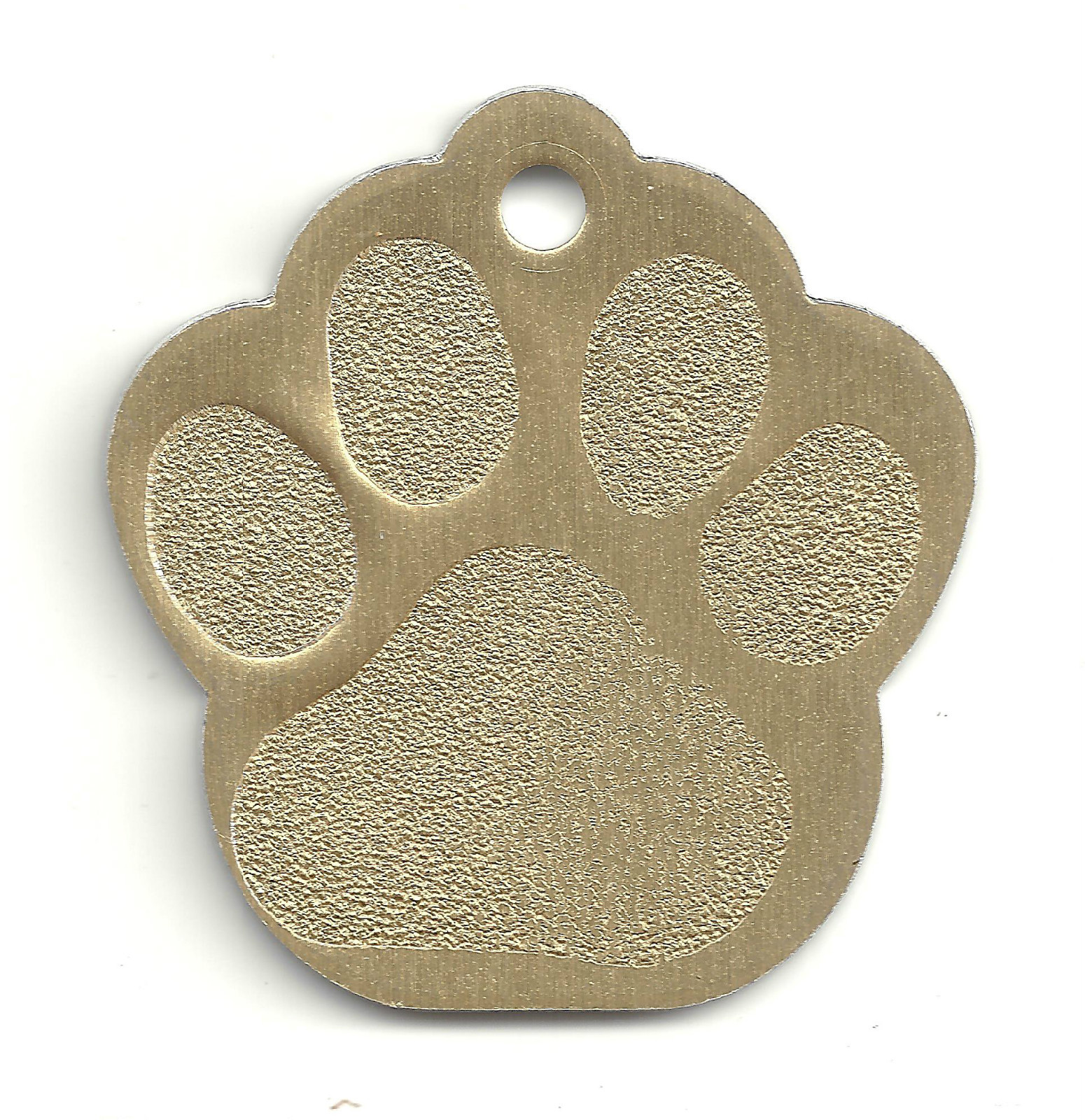 Small Paw Print Kitty Cat Puppy Toes Dog Pet ID Tag