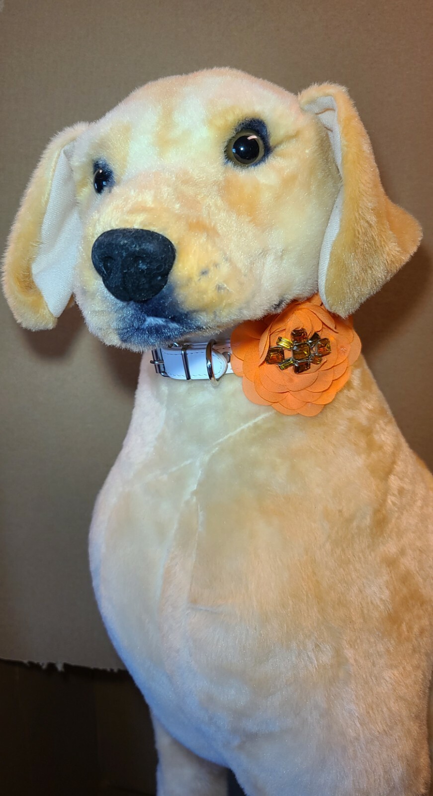 Pet Jewelry Floral Rhinestone Dog Cat Large Decorative Collar Charm Brooch #D14
