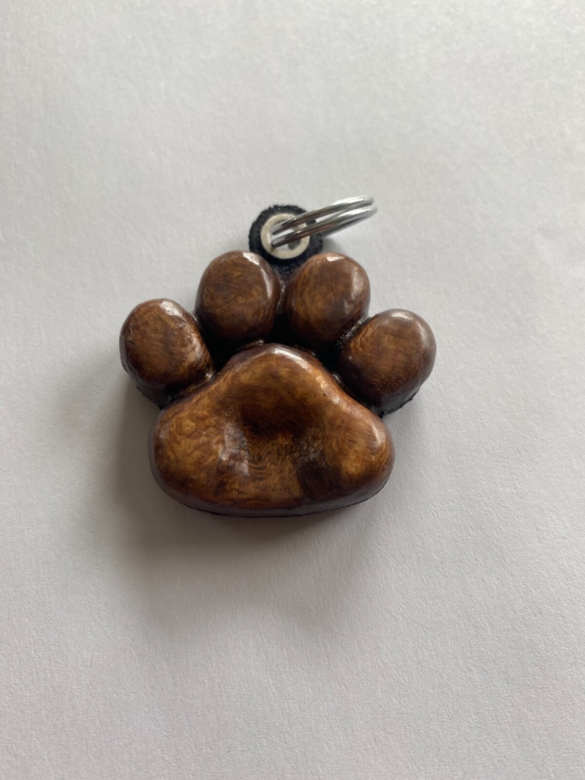 100% Hand Carved Sycamore customizable Dog Tag/Pendent
