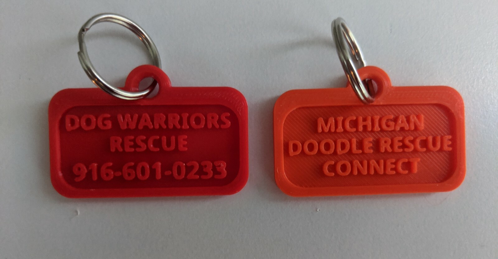 Pet tags non metal. Pet ID tag. Lost and found Keychain. Personalized pet charm.
