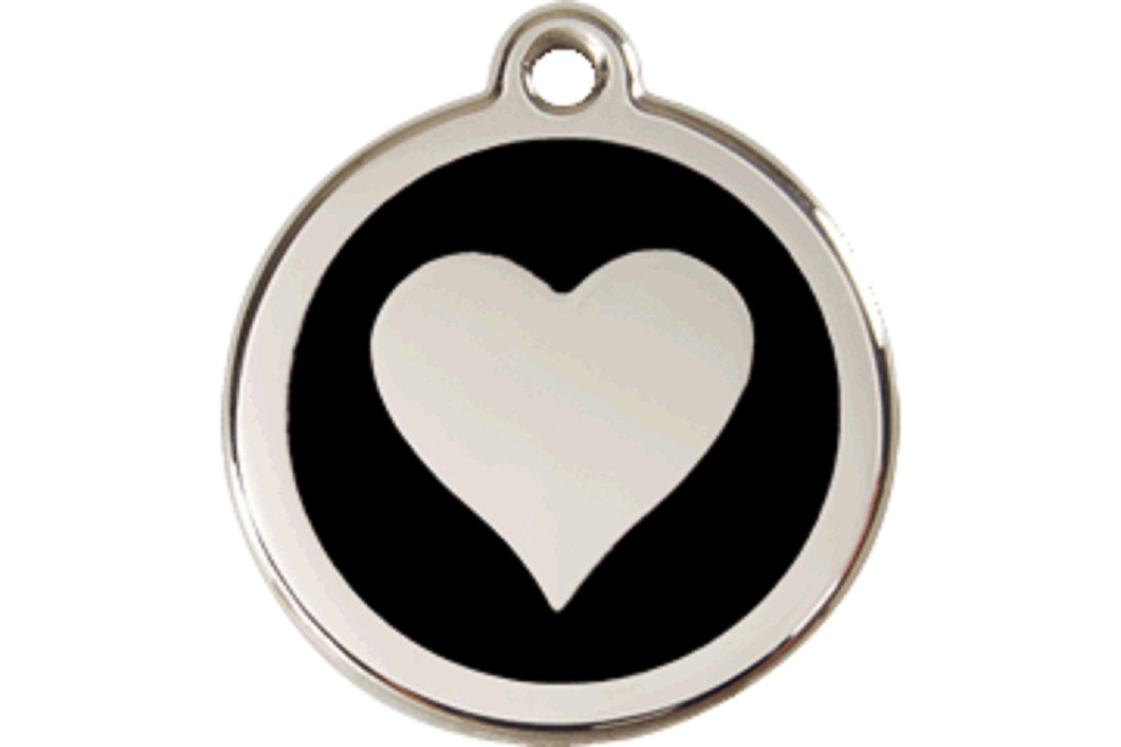 Dog Cat Puppy Pet – Red Dingo – Dog ID Tag Charm – Lifetime Guarantee – Heart
