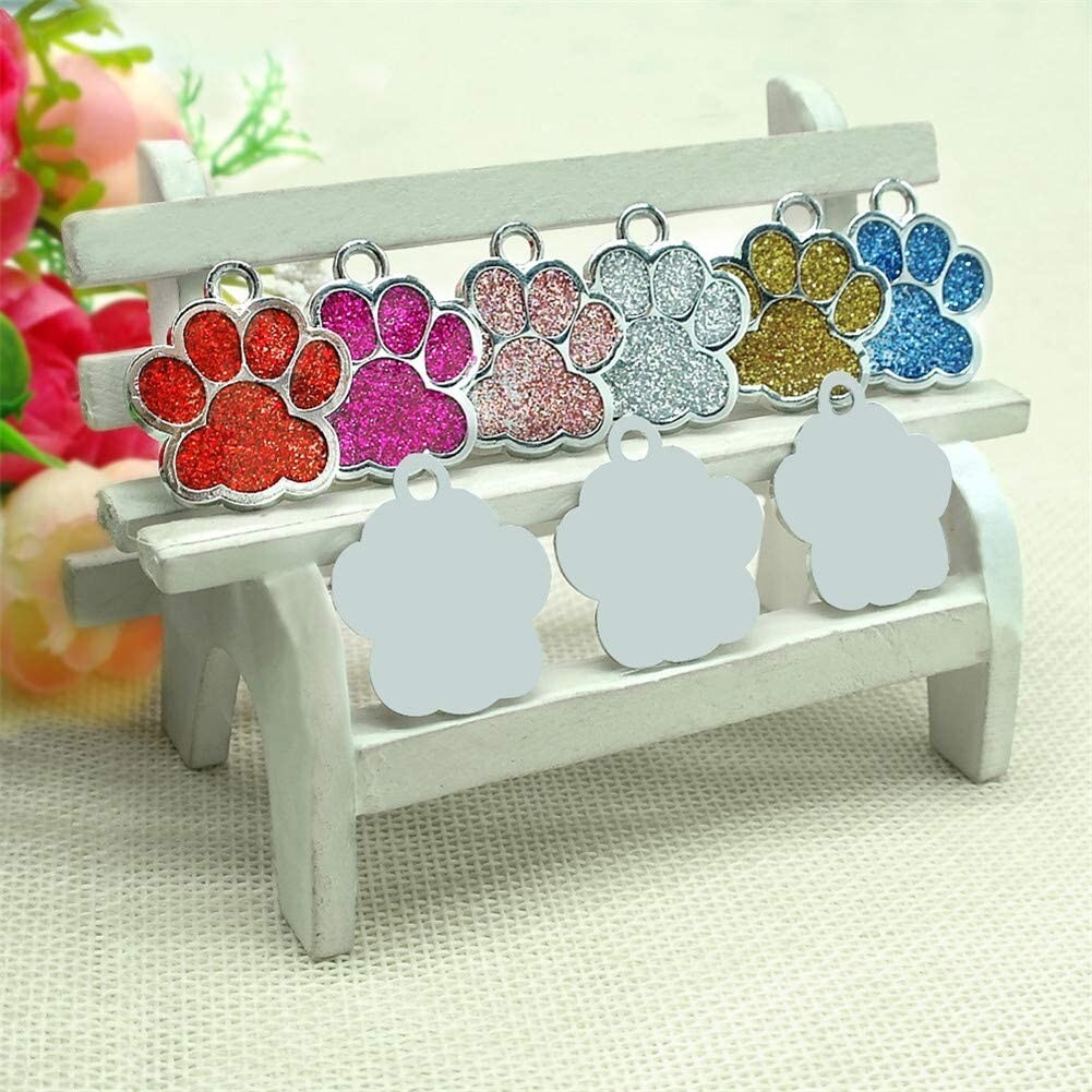 Engraving Pet Name Customized Dog ID Tag Collar Accessories Nameplate Pendant