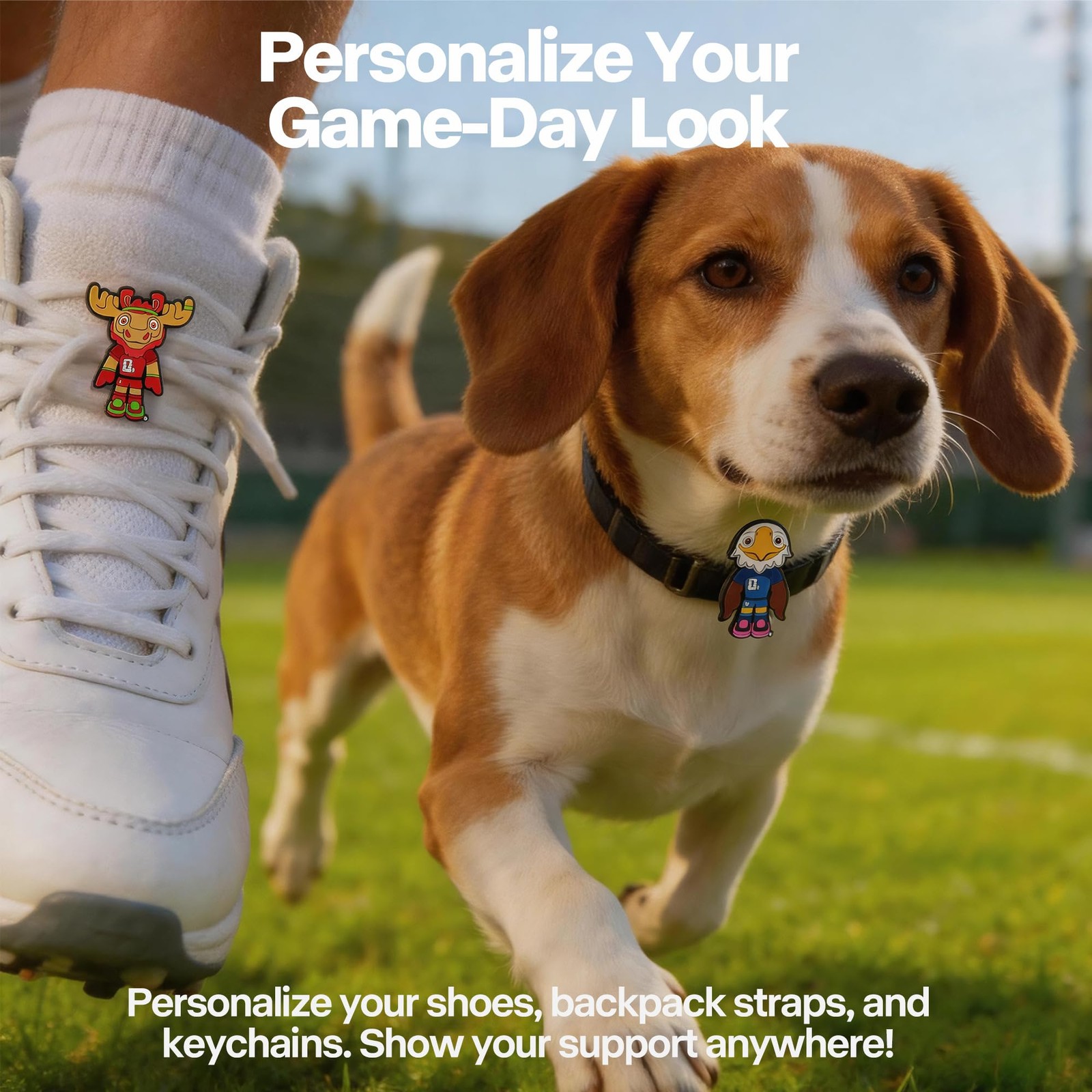 PET MOMENT Officially Licensed FIFA World Cup 2026 Mascot Slide-On fifa color