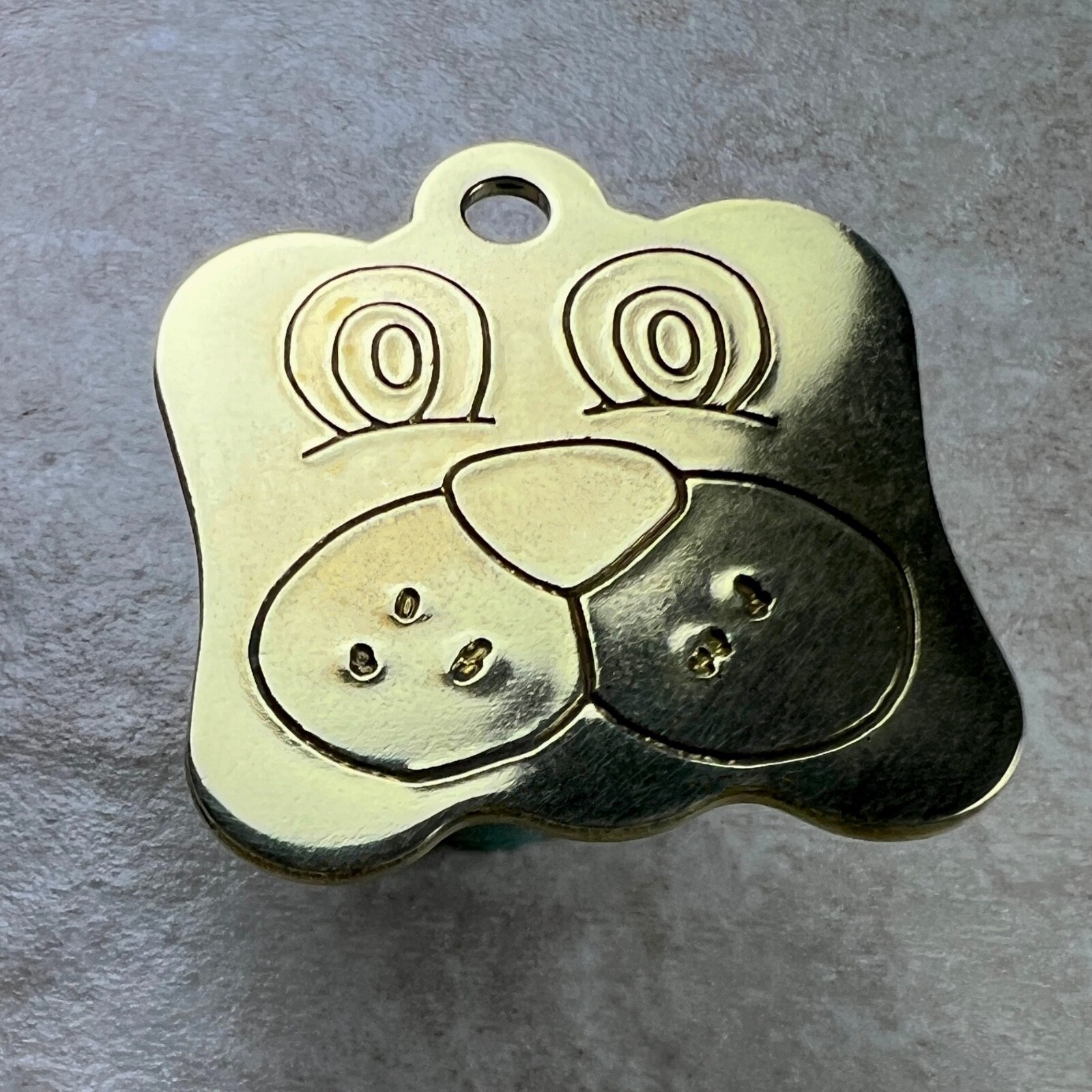 Custom Engraved Dog Tags Personalized Dog Collar Pet Tags Engraved BRASS PUPPY