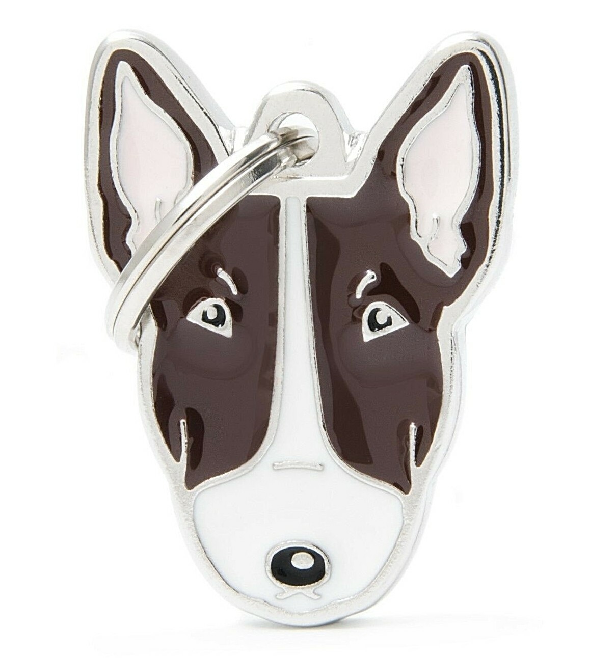 Bull Terrier Dog ID Tag (21N) – Engraved FREE – Personalised Identity – Charm
