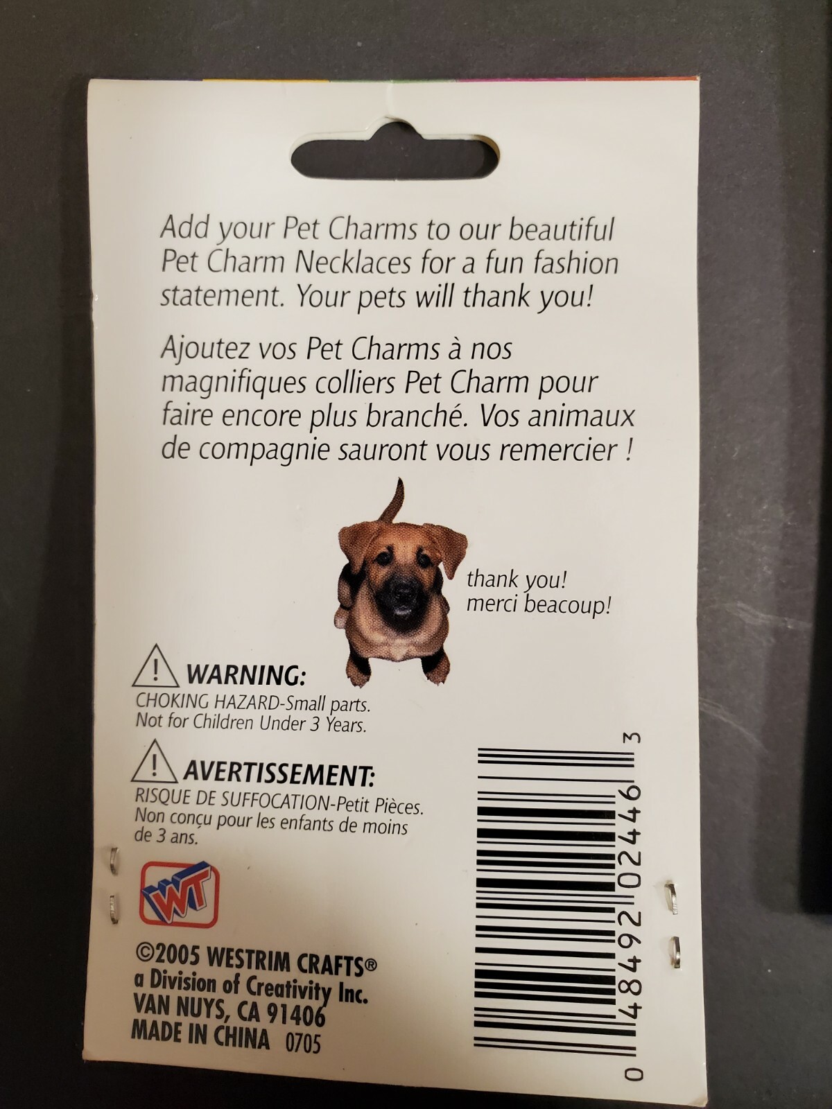 Talk to the Paw Dog 3 Charm Necklaces & 6 Pet Charms 10 – 18 inches