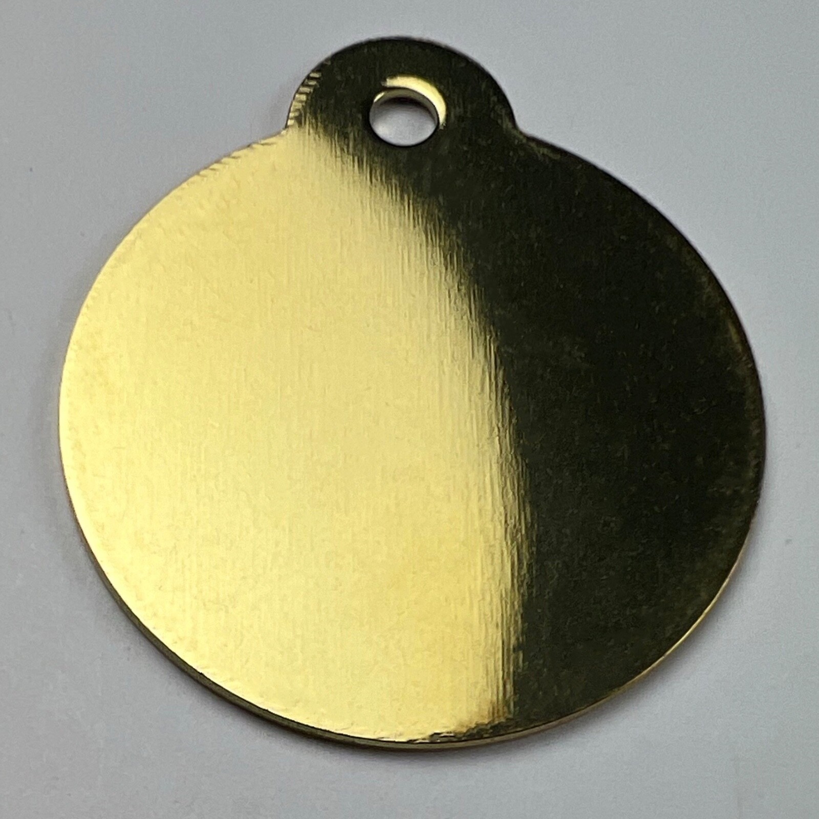 Custom Engraved Dog Tags Personalized Dog Collar Pet Tags Engraved NATURAL BRASS