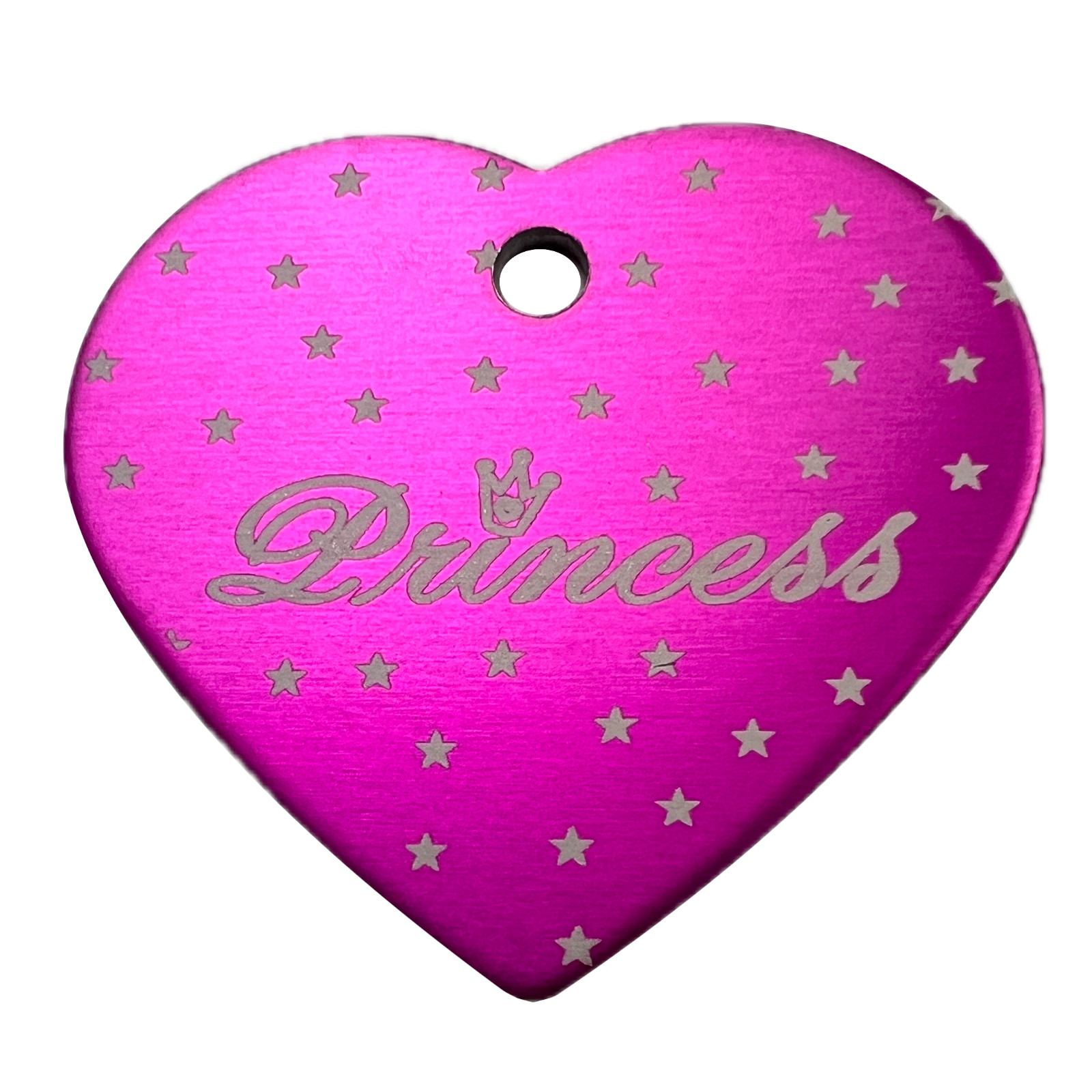 Custom Engraved Dog Tags Personalized Dog Collar Pet Tags Engraved PINK PRINCESS