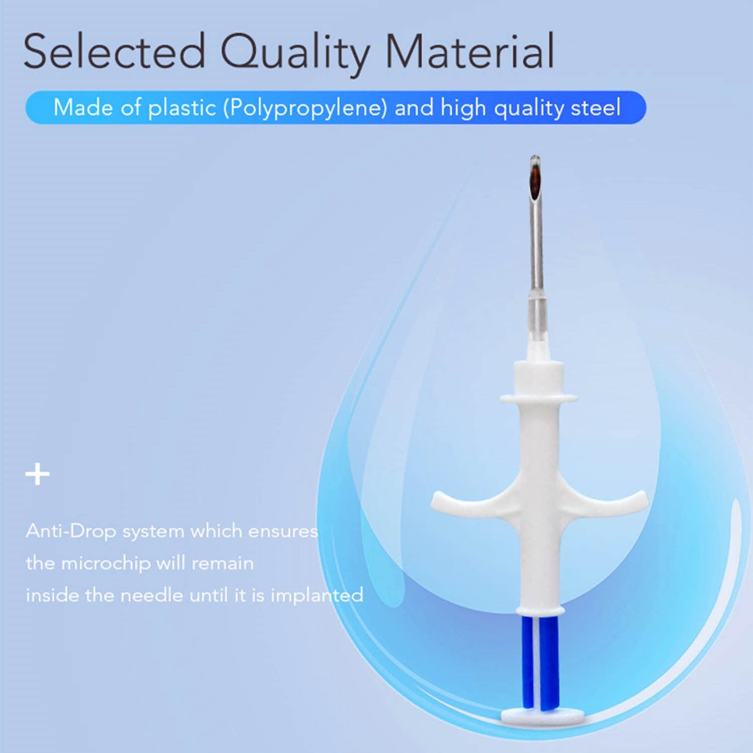 20 PCS 1.4x8mm Pet Microchip 134.2kHz ISO11784/5 FDXB RFID Implant Tracker