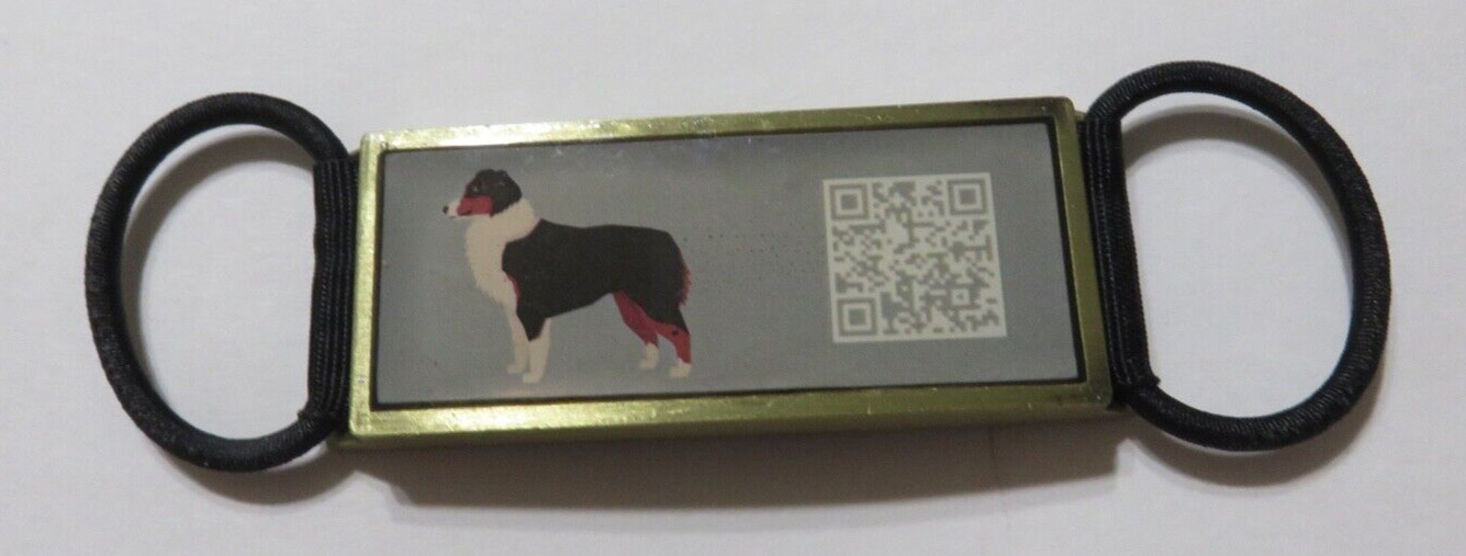 DISONTAG QR Dog Tags Personalized Dog Tags, Sliding Mute Dog ID Tag NEW!!!!
