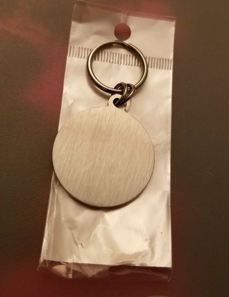 Lot of 2 Working Service Dog – Emotional Support Animal ESA Round Hanging ID Tag