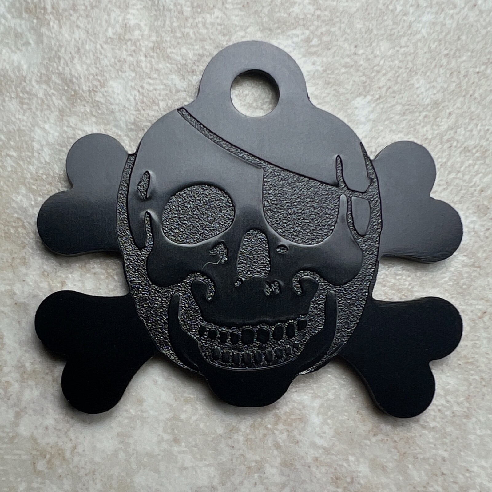 Custom Engraved Dog Tags Personalized Dog Collar Pet Tags Engraved PIRATE COLORS