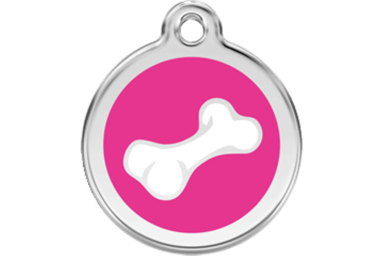 Red Dingo Dog Cat ID Pet Tag Engraved Free Shipping S Bone – 11 Colors-Life Guar