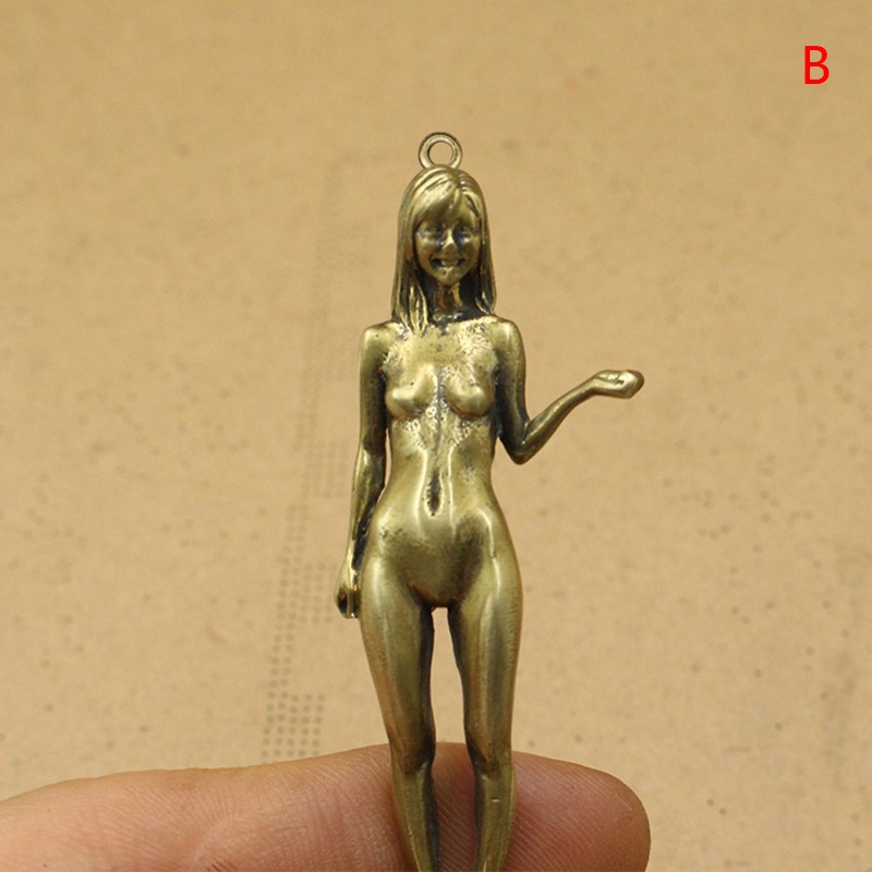 Brass Beauty Copper Ornaments Antique Hand Grips Bare Hand Model Plaything