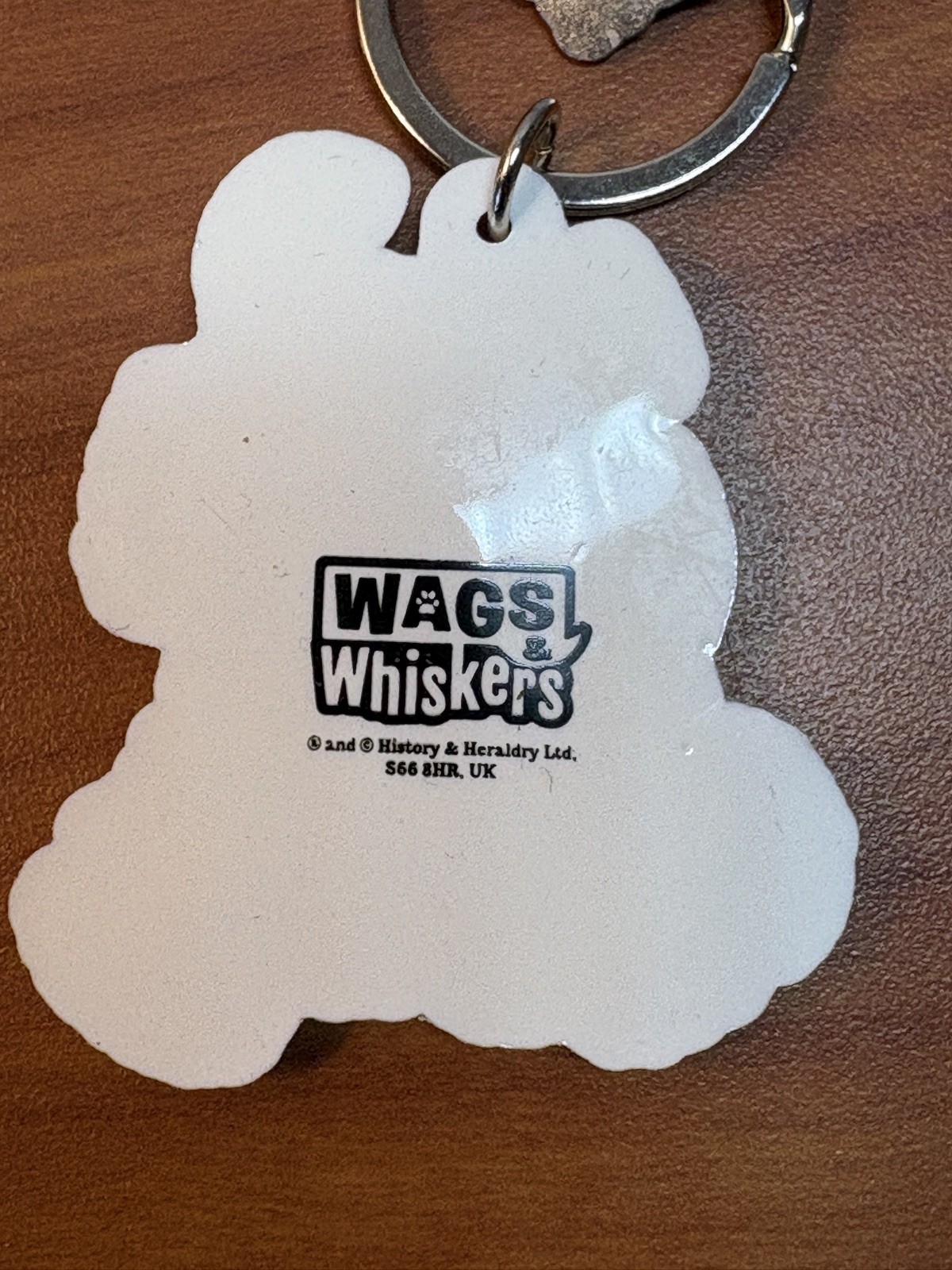 Wags & Whiskers Mini Schnauzer Dog Key chain Brand new