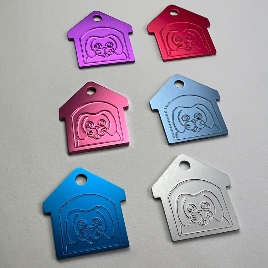 Custom Engraved Dog Tags Personalized Dog Collar Pet Tags Engraved PUPPY POWER
