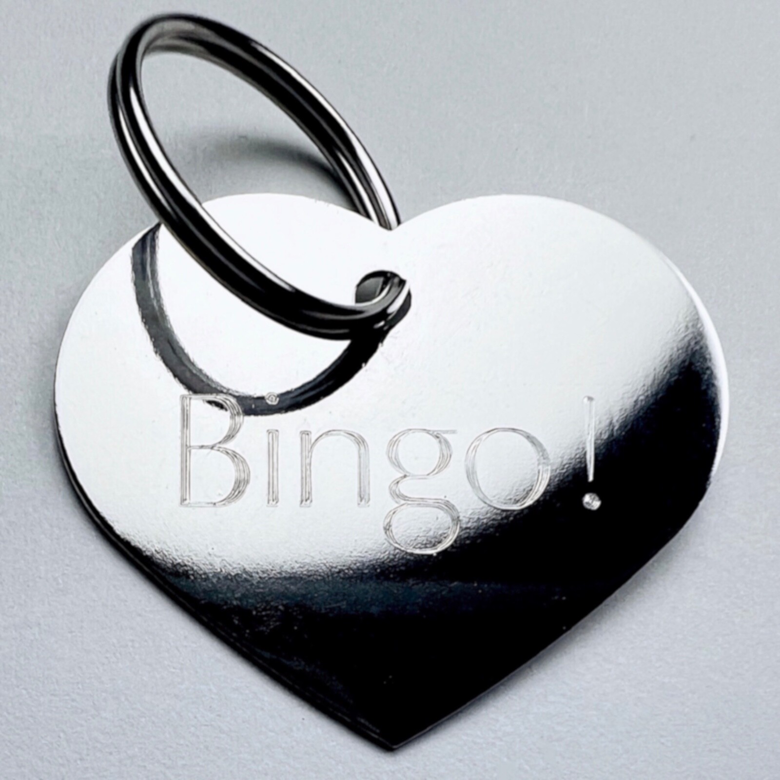 Custom Engraved Dog Tags Personalized Dog Collar Pet Tags Engraved Pet ID CHROME