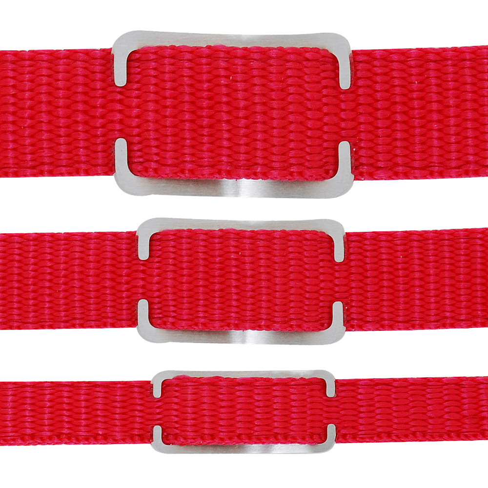 Dog Pet ID Tag Personalized Slide On Slider Name Custom Engraving Noiseless