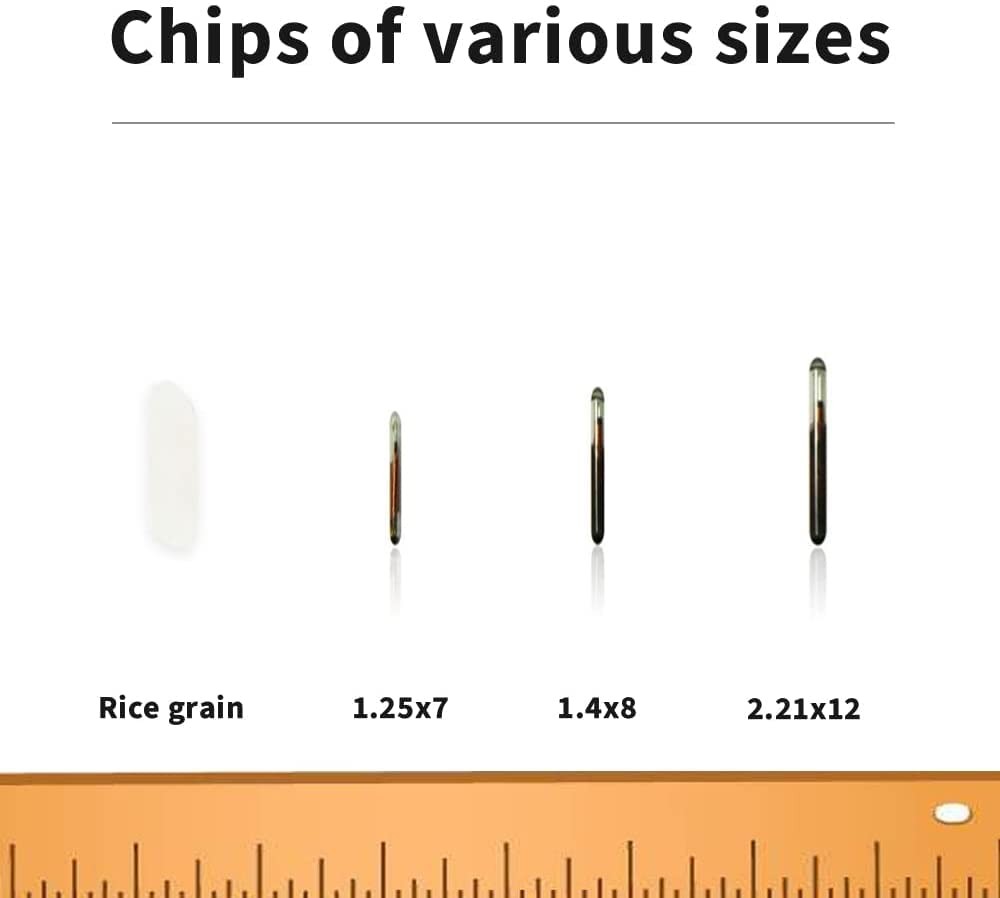 Universal Pet Microchip 134.2khz Registration Animal Implant Chip FDX-B Pet I…