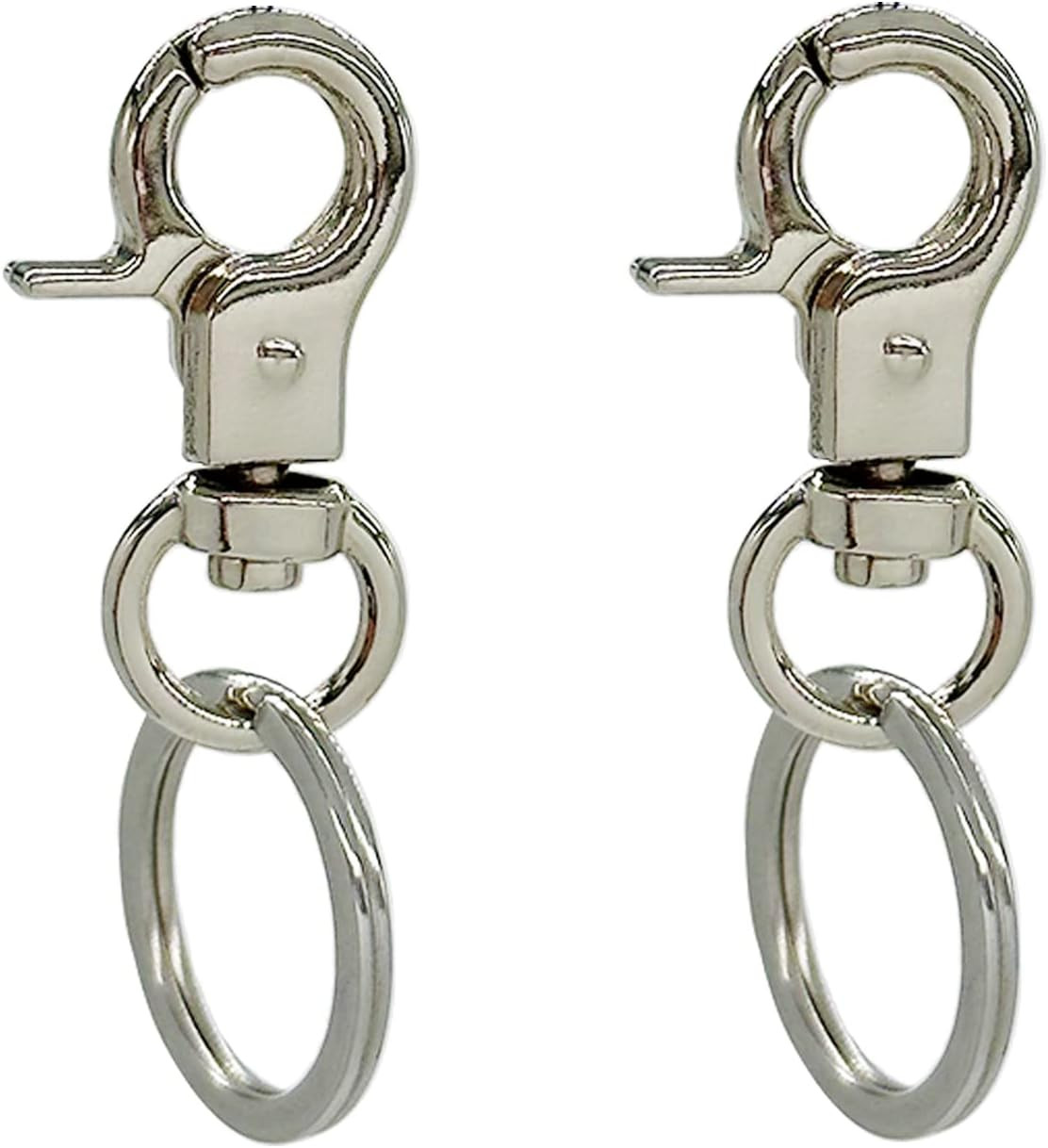 Dog Tag Clips 2 Pack Easy Change for Pet ID Tag Quick Clips Small Medium Large D