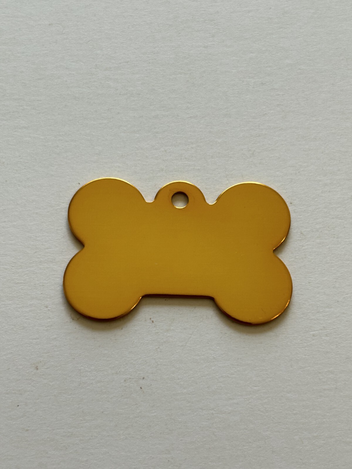 CUSTOM ENGRAVED PERSONALIZED PET TAG ID DOG-Bone Shape-10 Color Choices