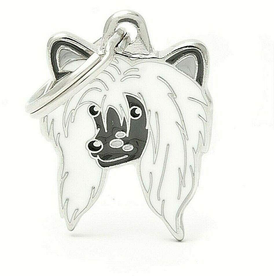Chinese Crested Dog ID Tag (95) – Engraved FREE – Personalised – Identity- Charm
