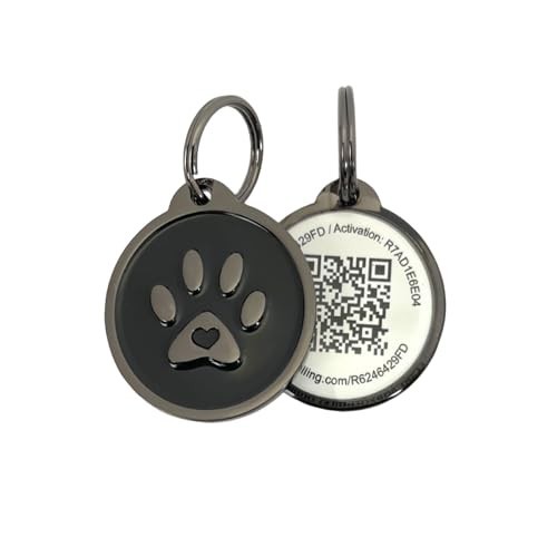 Smart QR Code Pet ID Tag – Personalized Dog & Cat Safety Tag, Instant Alerts, AI
