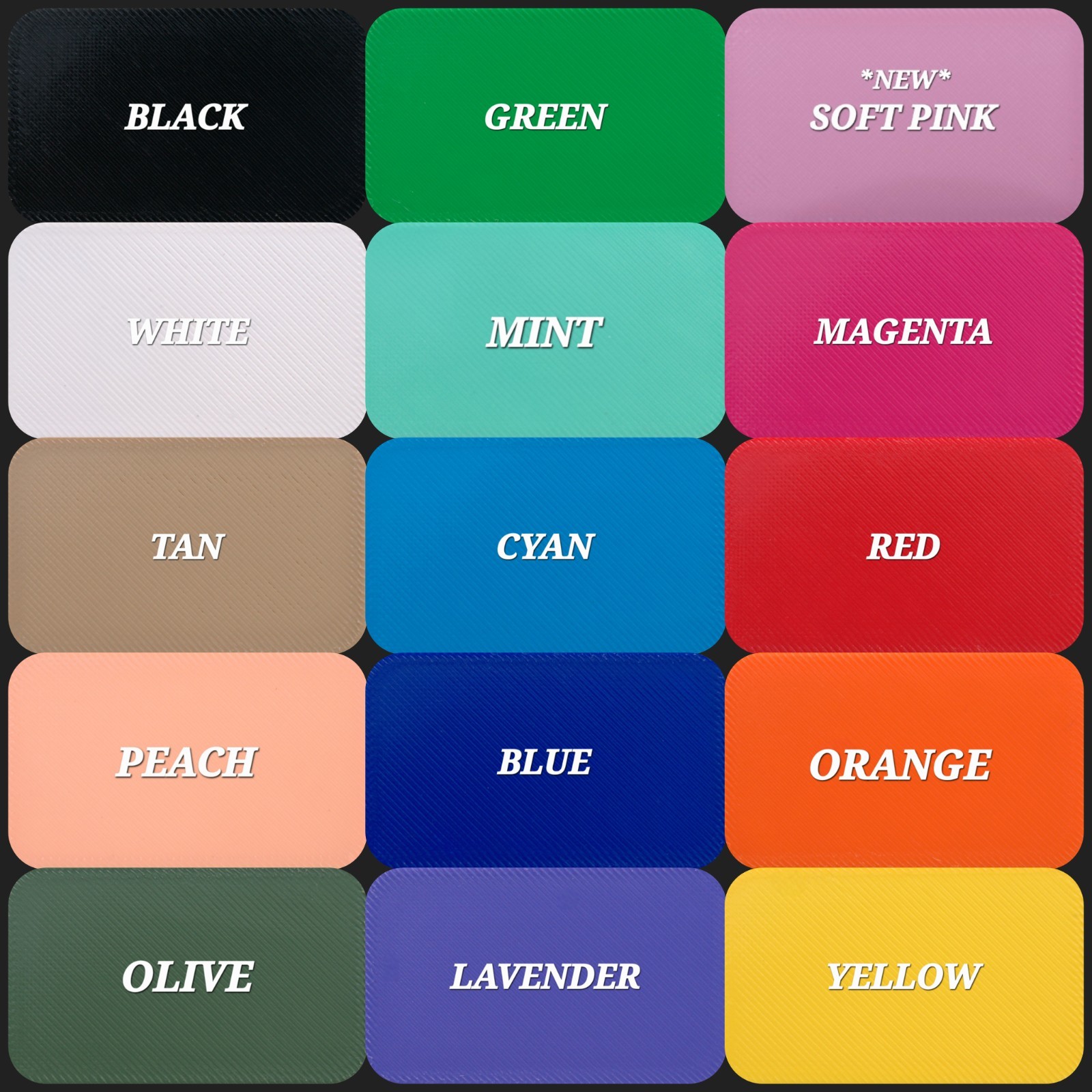 Ruffland Kennel Name Plate (Rugged). Customized names & colors. Easy Install