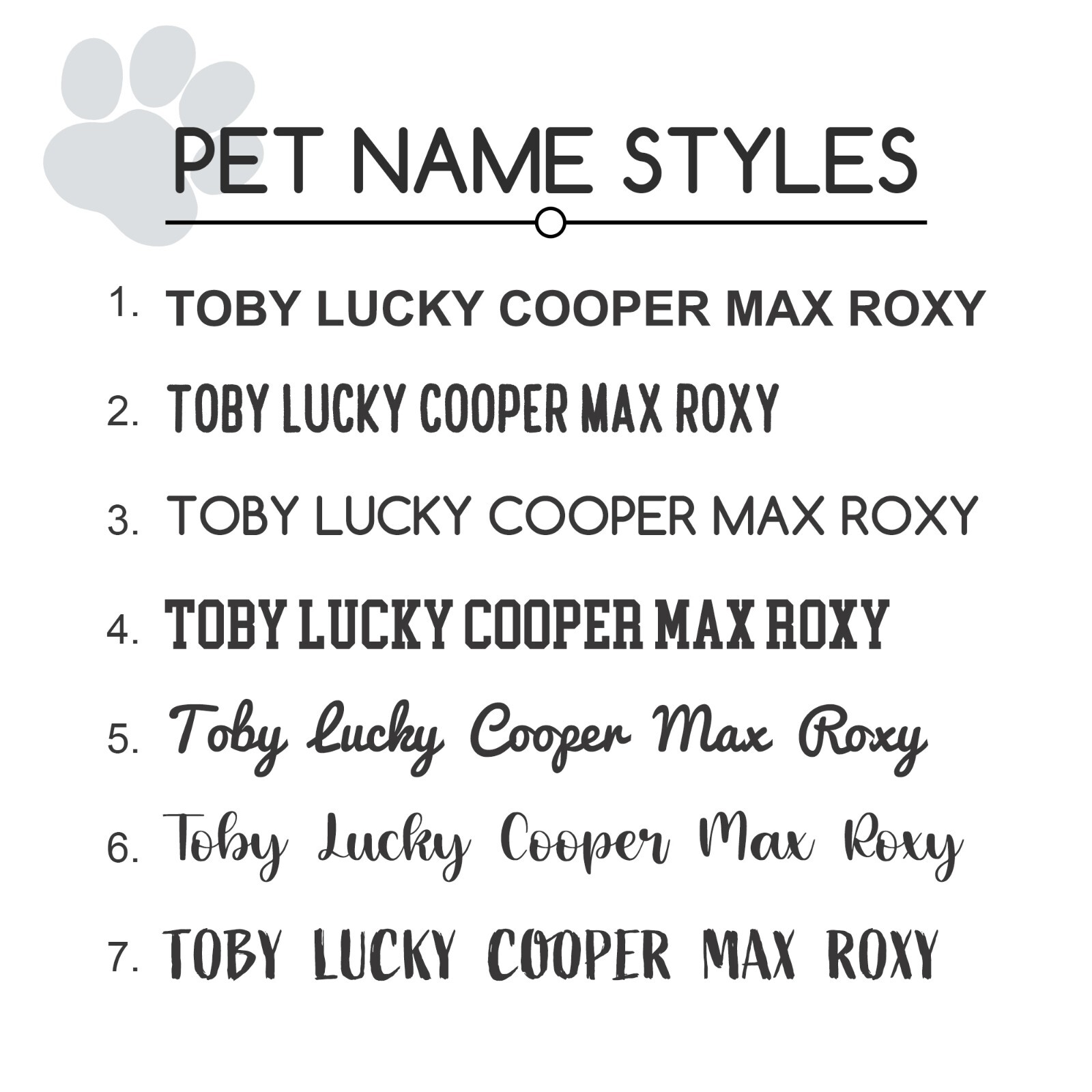 Leash King Noise-Free Slide-On Personalized Pet ID Tag