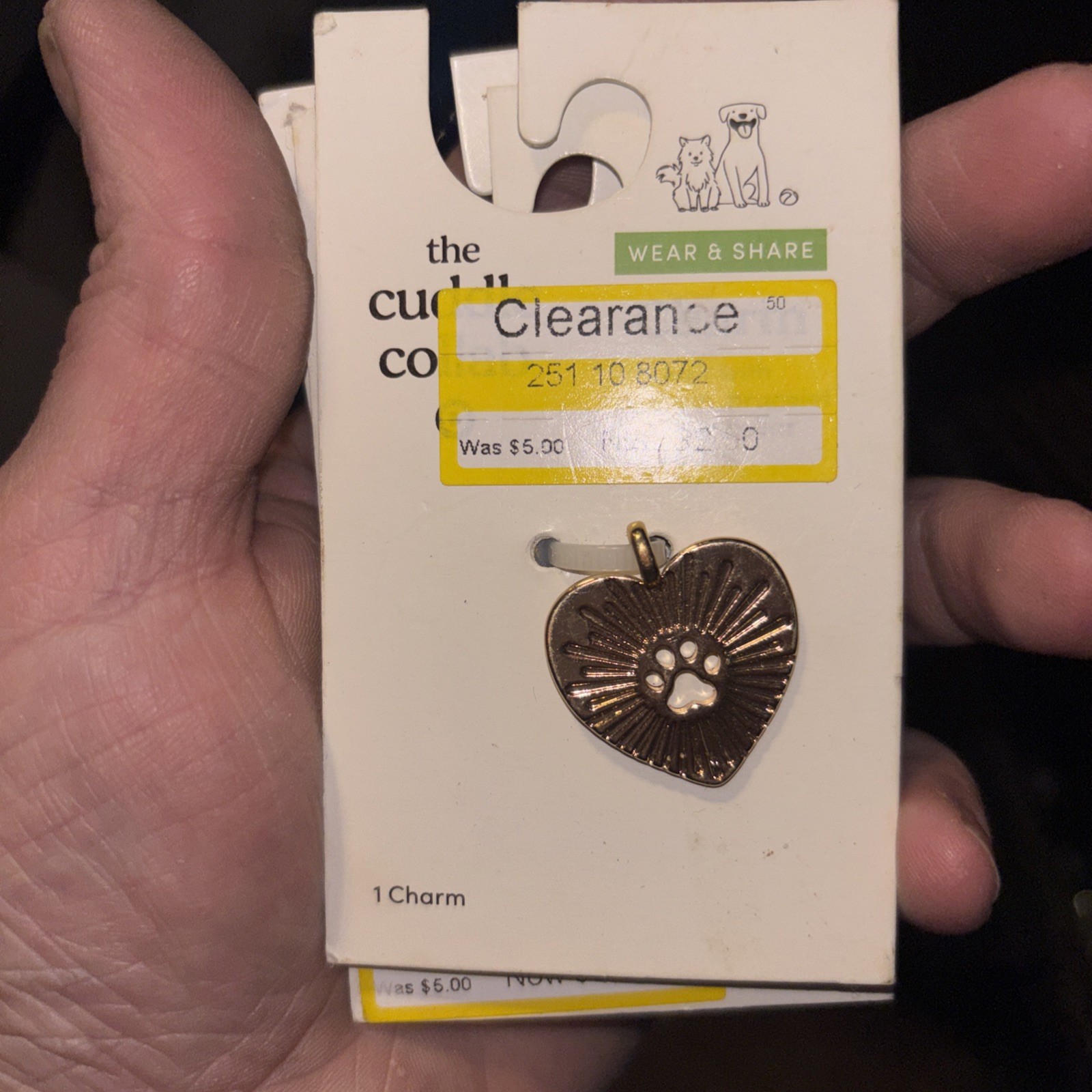The Cuddle Collab Charm