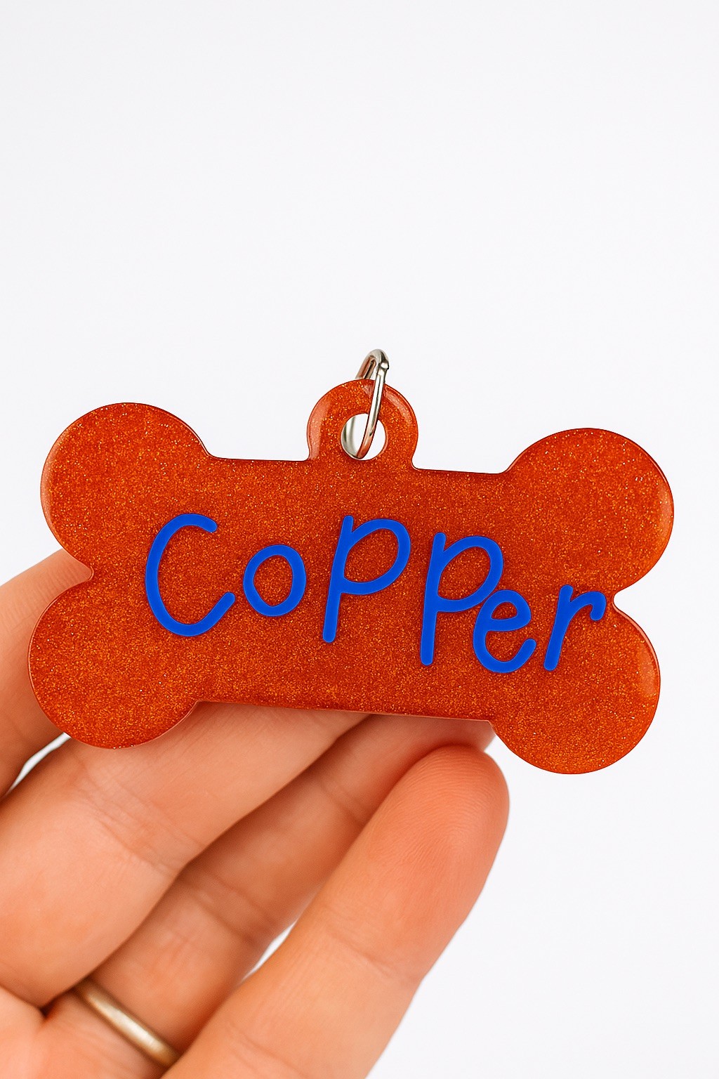 Custom Dog Tags Bone Shaped Doggy Tags Made From Resin With Your Animals Name