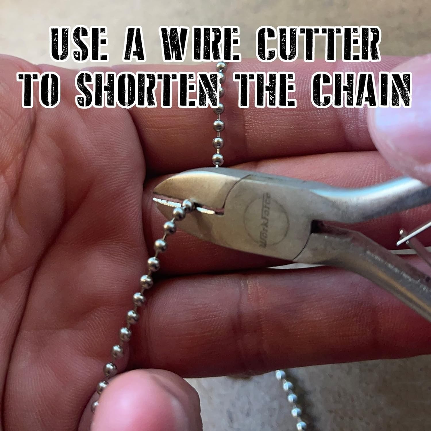 Versatile Military Dog Tag Chains: 2.4mm Stainless Steel, 27in & 4.5in Options
