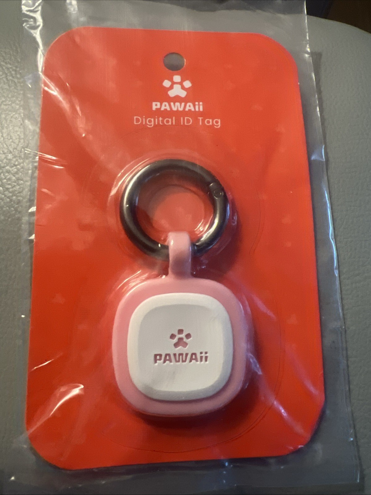 Pawaii Digital ID Tag For Pets Pink