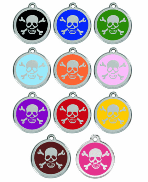 Red Dingo Dog Cat ID Pet Tag Engraved Free Shipping-XBone – 11 Colors-Life Guar