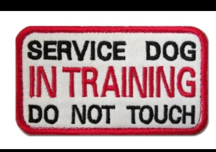 Emotional Support Animal Dog Cat Pet ID Tag Service Dog Tag & Patch
