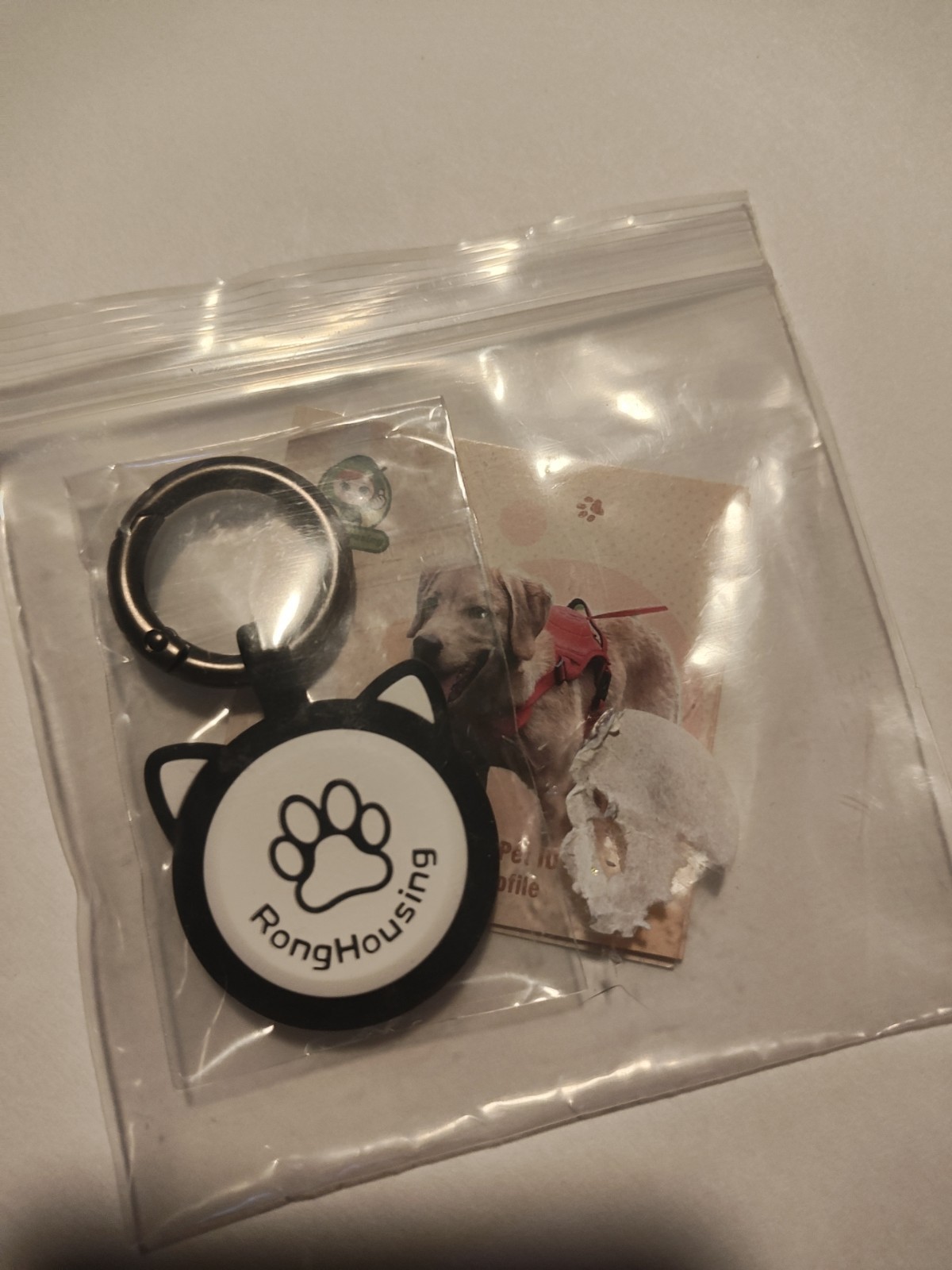 QR Code Silicone Pet ID Tag Dog Cat Tag Online Pet Profile Pet Location Alert