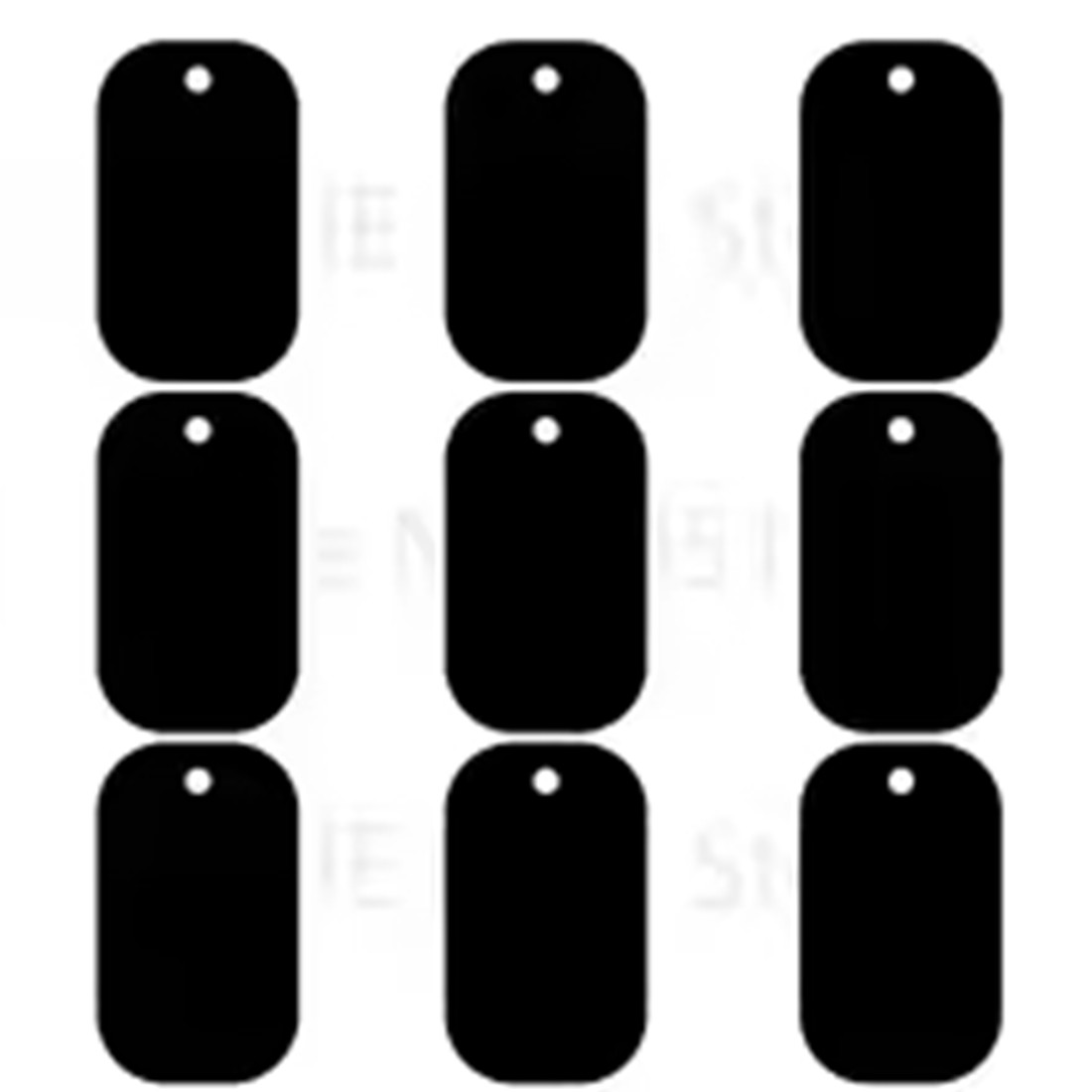 100Pcs Custom Engraved Dog ID Tags Personalized Aluminum Pet Name Phone Tag Bulk