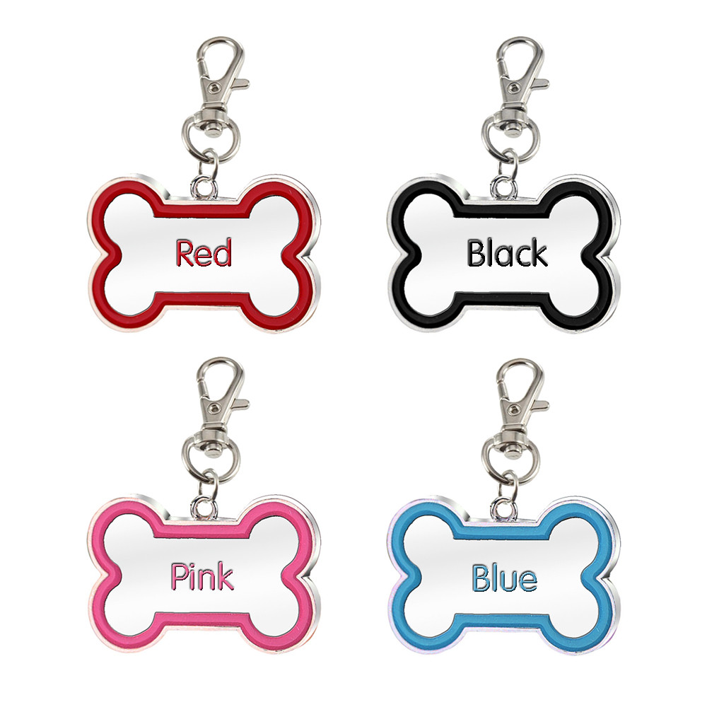 Engraved Pet Dog Tags Custom Cat ID Name Tags for Pets Personalized FREE S M L