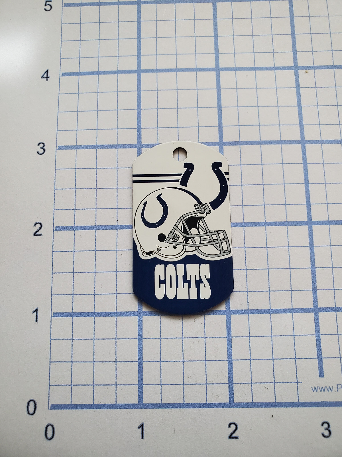 Custom Engraved NFL Football Dog Tag – Necklace – Keychain – Luggage – Pet Tag