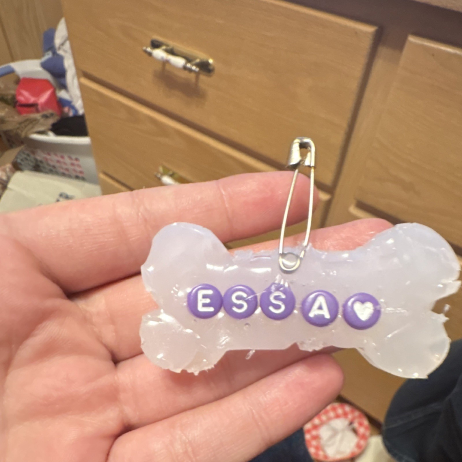 Essa name tag!!!!! Not for real dogs