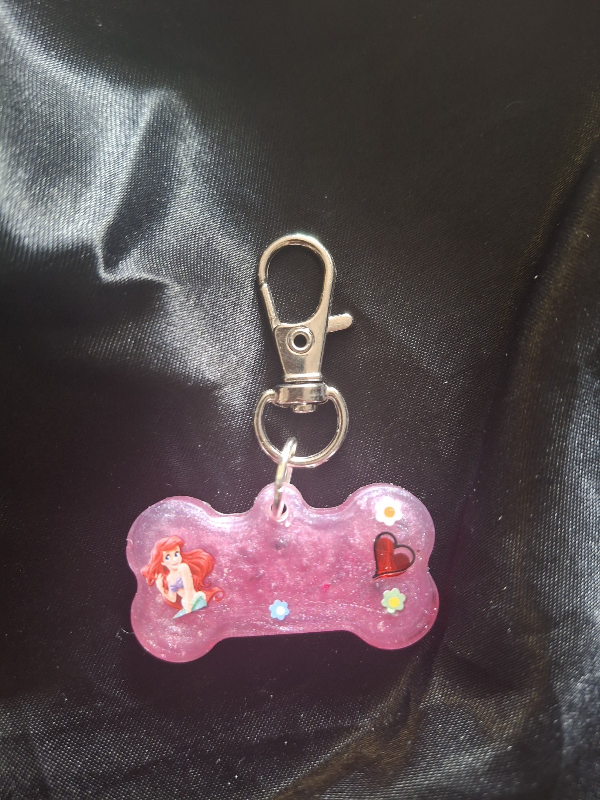 Resin Tag Dog Little Mermaid