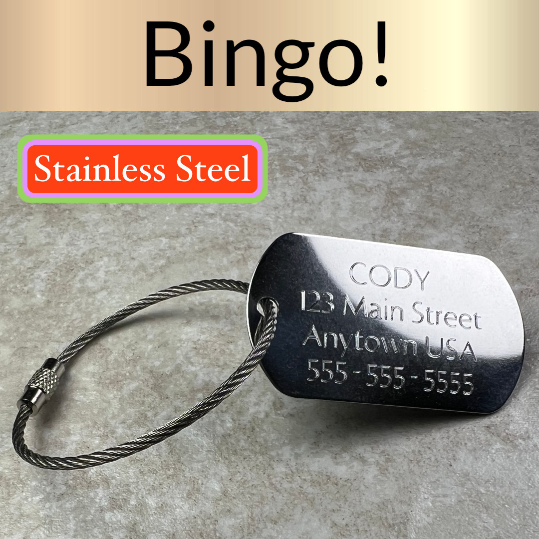 Custom Luggage Tags Baggage Tag Carry On Bag Travel Bag ENGRAVED ID LUGGAGE TAG