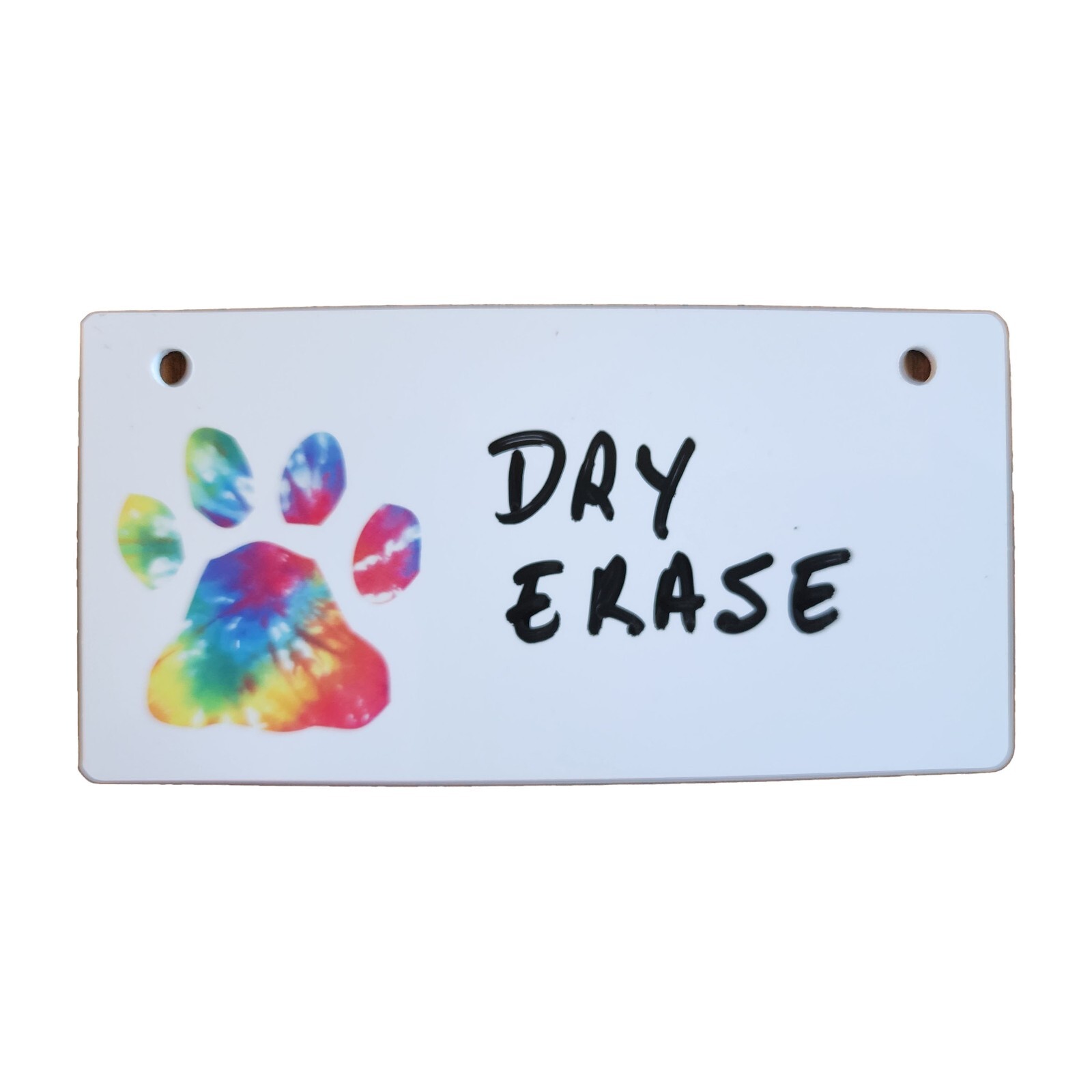 5 inch x 2.5 inch Dry Erase Crate Tag – 10 Design Choices